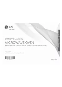 Notice LG MS2044DACW Micro-ondes