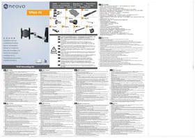 Notice AG Neovo WMA-01 Support mural