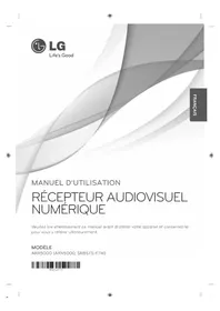 Notice LG ARX5000 Recepteur