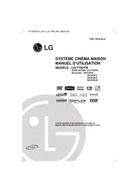 Notice LG LH-T792TN Système audio home cinéma