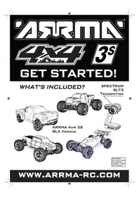 Notice ARRMA SC.TRUCK SENTON BLX3S Jouet radiocommandé