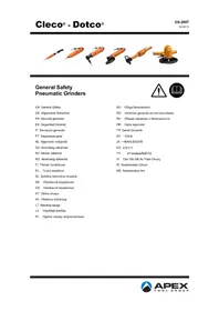 Notice Dotco 10L2502-01 Broyeur