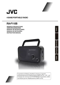 Notice JVC RA-F110B Radio