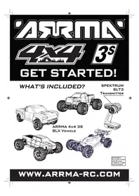 Notice ARRMA GRANITE 4X4 V3 Jouet radiocommandé