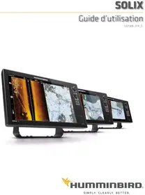 Notice HUMMINBIRD SOLIX 15 CHIRP MEGA SI GPS Détecteur de poissons