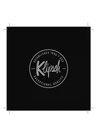 Notice KLIPSCH GROOVE XXL 扬声器