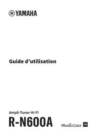 Notice YAMAHA R-N600A Système audio