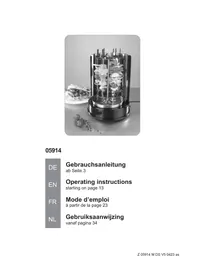 Notice Gourmetmaxx 05914 Barbecue