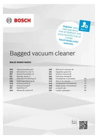 Notice BOSCH SERIE 2 BGDS2BA1 Прахосмукачка