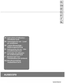 Notice CALOR TURBO ECO SENSE AU5610 Condizionatore