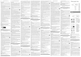 Notice ROWENTA VOLUMIZER CV6130 Sèche cheveux