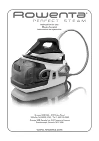 Notice ROWENTA PERFECT STEAM DG8510 Steam cleaner