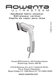 Notice ROWENTA ULTRA STEAM DR5020 Steam cleaner