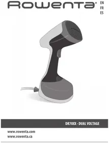 Notice ROWENTA X-CEL STEAM TRAVEL DR7052 Steam cleaner