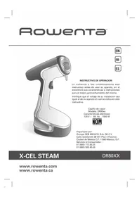 Notice ROWENTA X-CEL STEAM DR8081 Nettoyeur vapeur