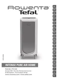 Notice ROWENTA INTENSE PURE AIR HOME PU6180 Gaisa attīrītājs