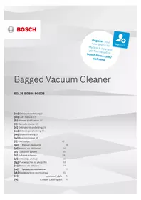 Notice BOSCH SERIE 4 BGD38WH2H Прахосмукачка