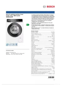 Notice BOSCH WGB244A40 Lave-linge