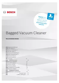 Notice BOSCH SERIE 4 BGD38RD1H Støvsuger