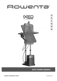 Notice ROWENTA IXEO POWER QR2020 Nettoyeur vapeur