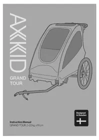 Notice Axkid GRAND TOUR Cykelvagn
