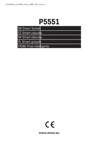 Notice Emos P5551 Inteligentny dom