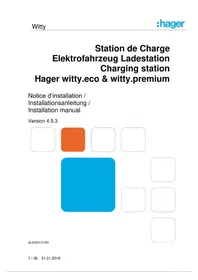 Notice HAGER XEV202 Chargeur de batterie