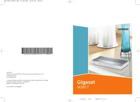 SIEMENS GIGASET M260 T - Teléfono inalámbrico