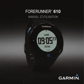 GARMIN FORERUNNER 610 - Montre