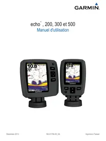 GARMIN ECHO 551DV - Sondeur de pêche