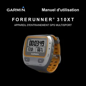 GARMIN services  FORERUNNER 310 XT HRM - Montre