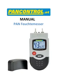 Notice Pancontrol PAN FEUCHTEMESSER Measuring equipment