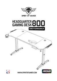 Notice SPIRIT OF GAMER HEADQUARTER 800 Bureau