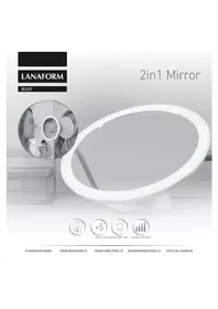 Notice LANAFORM 2IN1 MIRROR LA131010 Zrcadlo