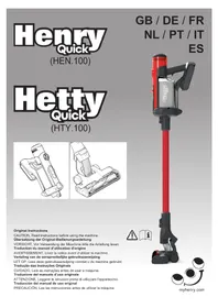 Notice Numatic HENRY QUICK HEN100 Balai