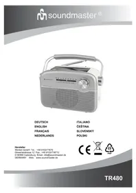Notice Soundmaster TR480 Radio