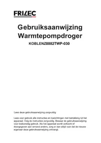 Notice Frilec KOBLENZ8882TWP-030 Wasdroger