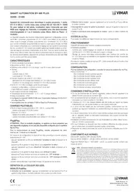 Notice Vimar 30489 Variateur d'éclairage