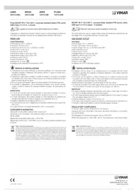 Notice Vimar 30210.USBB Prise électrique