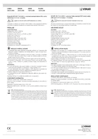 Notice Vimar 30210.USBC Prise électrique