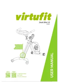 Notice VirtuFit DESK BIKE 1.0 Vélo d'appartement