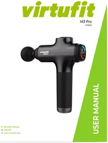 Notice VirtuFit M3 PRO Appareil de massage