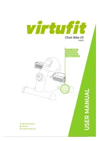 Notice VirtuFit CHAIR BIKE V3 Formateur de vélo d'intérieur