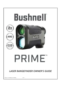 Notice BUSHNELL PRIME 1300 Télémètre