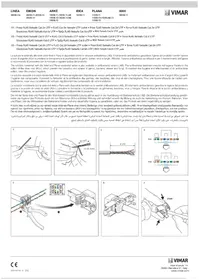 Notice Vimar 30339.13G Prise électrique
