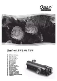 Notice OASE CLEARTRONIC 11 W Nekategorizované