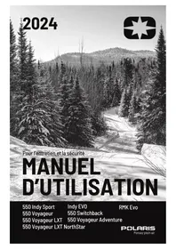 Notice POLARIS 550 VOYAGEUR 155 (2024) Souffleur à neige