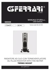Notice G3 Ferrari TERMO BOOST G60028 Poêle
