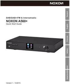 Notice Noxon A560+ Non catégorisé