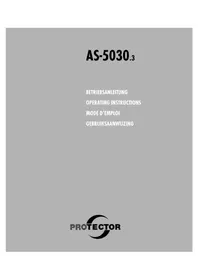 Notice Protector AS-5030 Déclencheur à distance